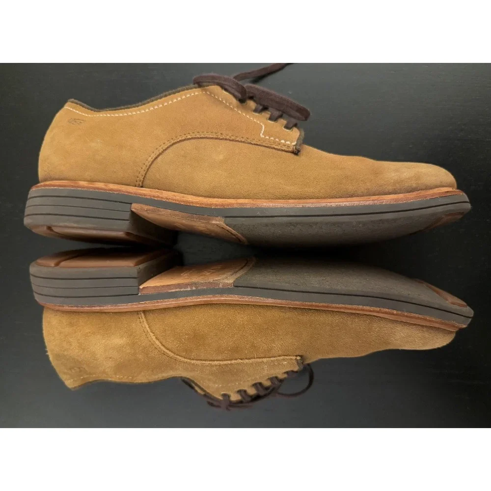 UGG Jovin Oxford Mens Size 8 Buck Suede Lace-Up Casual Business Comfort‎